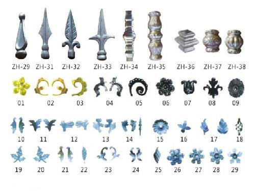 洛陽鐵藝-護欄花件